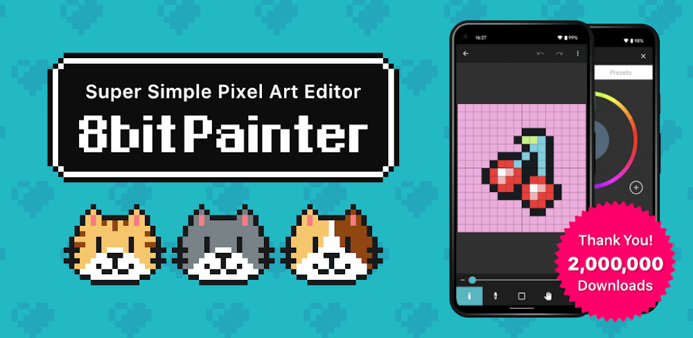 8bit Painter v1.22.0 MOD APK (Premium Unlocked)