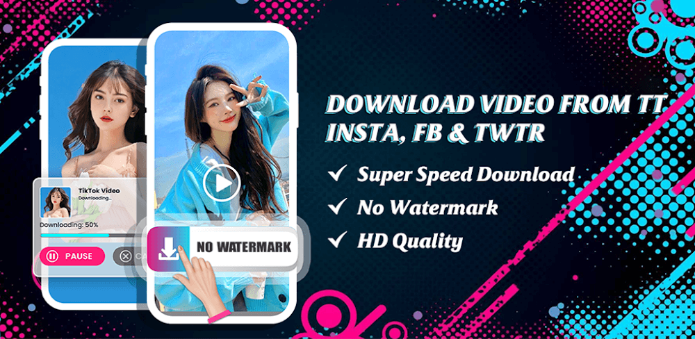 AhaTok Downloader v3.4.9 MOD APK (Premium Unlocked)
