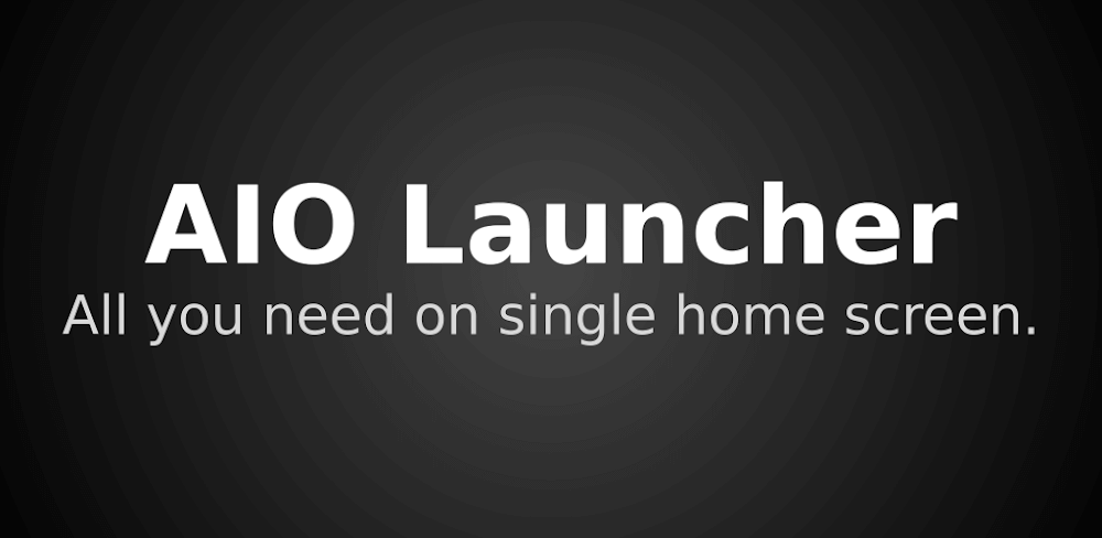AIO Launcher v5.5.0 MOD APK (Premium Unlocked)