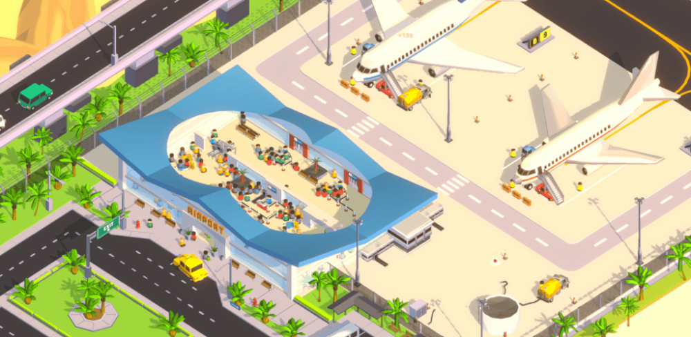 Airport Inc Idle Tycoon v1.5.15 MOD APK (Free Shopping)