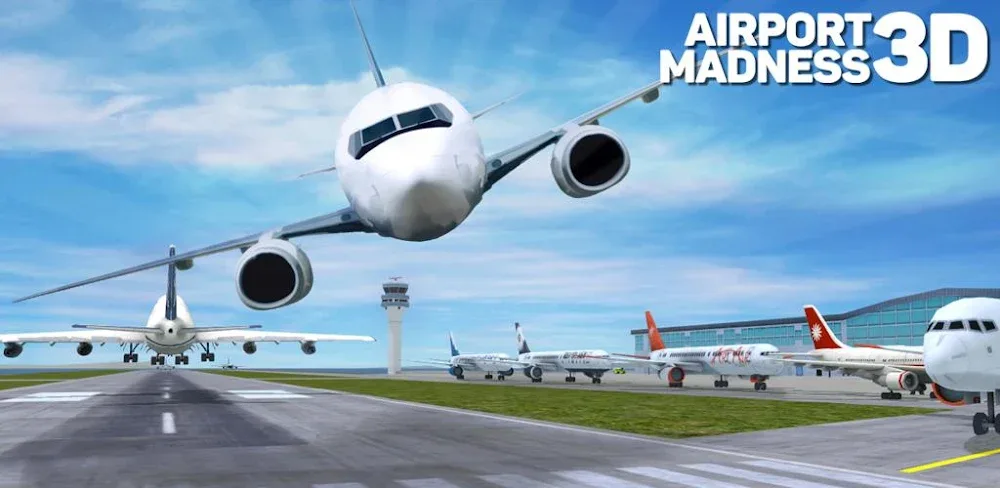 Airport Madness 3D v1.6200 MOD APK (Unlocked All DLC)