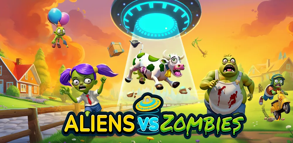 Aliens vs Zombies: Invasion v2601.21.831 MOD APK (Money, Energy, VIP)