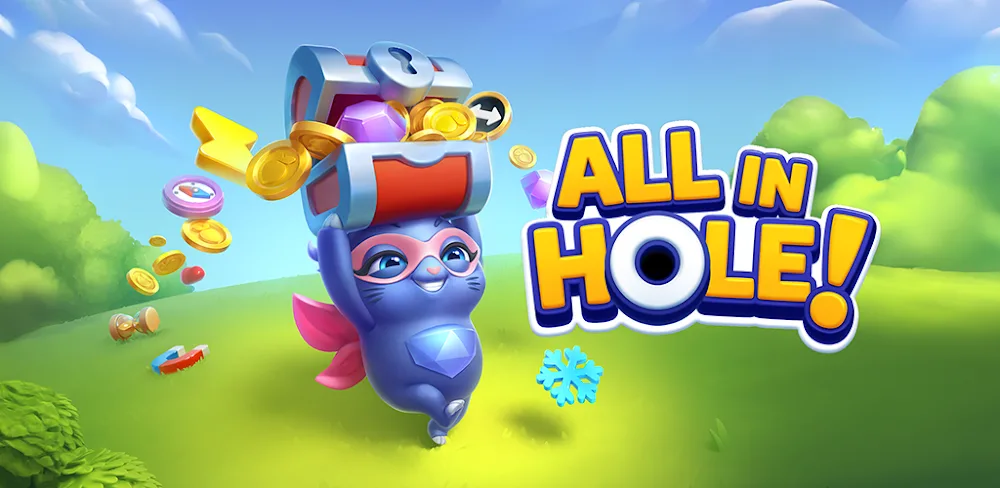 All in Hole v8.0.0 MOD APK (Menu , Win Reward, Big Hole, Instant Win)