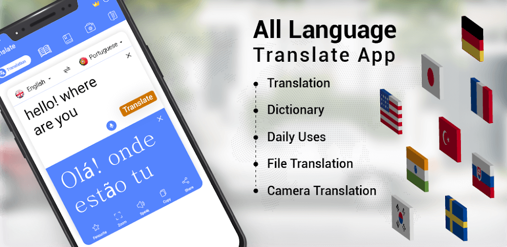 All Language Translate App v3.5 MOD APK (Premium Unlocked)