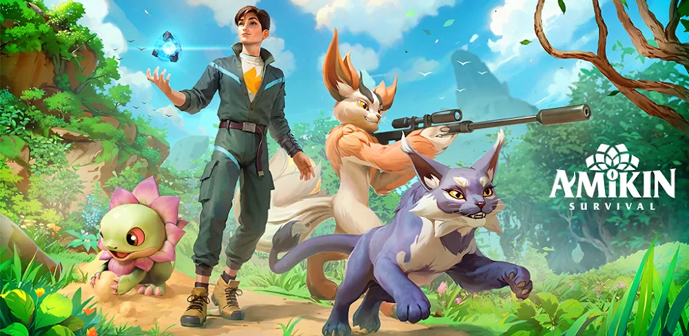 Amikin Survival v1.7.1 MOD APK (Damage & Defense Multiplier, Speed)