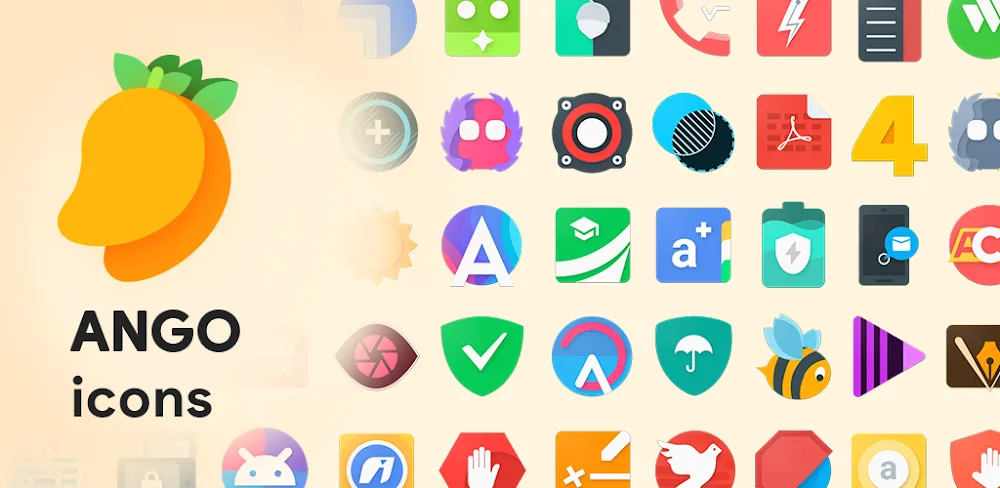 Ango Icon Pack v13.5 APK (Full Version)