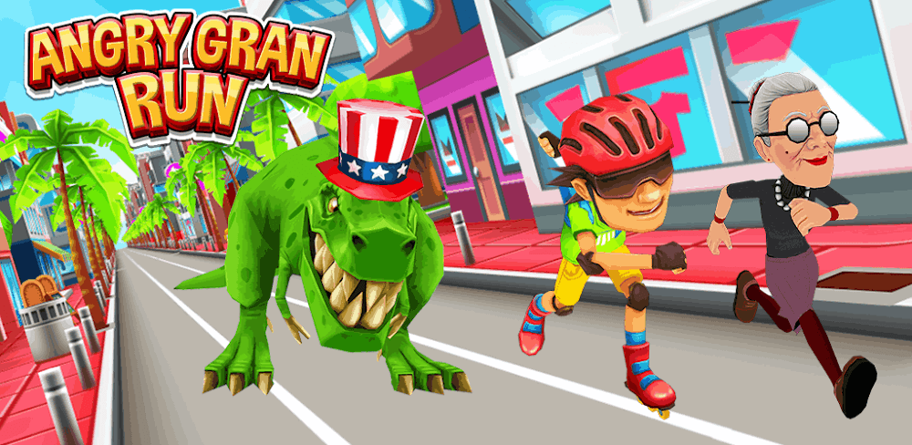 Angry Gran Run v2.33.1 MOD APK (Free Purchase)