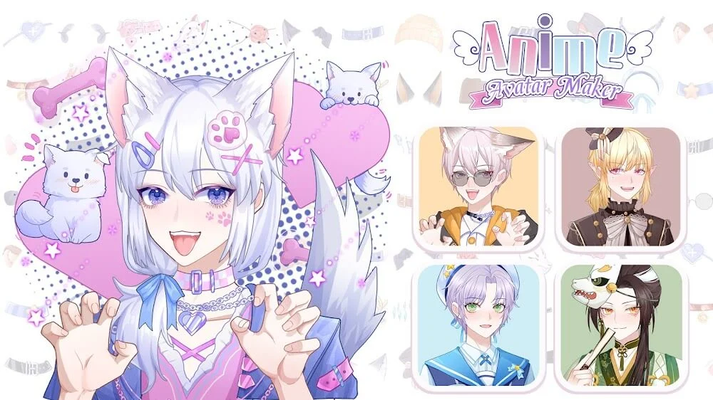 Anime Avatar Maker Creator MOD APK v2.2 (Unlocked Clothing)
