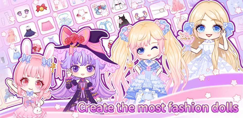 Anime Doll Dress Up Games v1.1.1 MOD APK (Unlocked Skins)