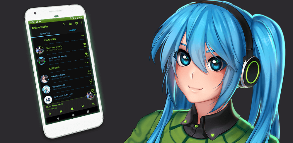 Anime Music Radio v5.2.3 GP MOD APK (Premium Unlocked)