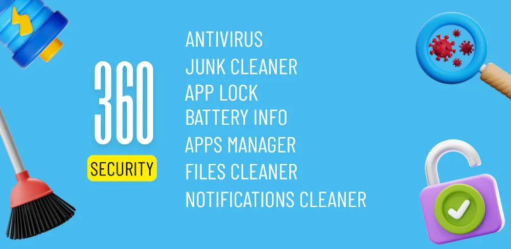 360 Security v3.6 MOD APK (Premium Unlocked)