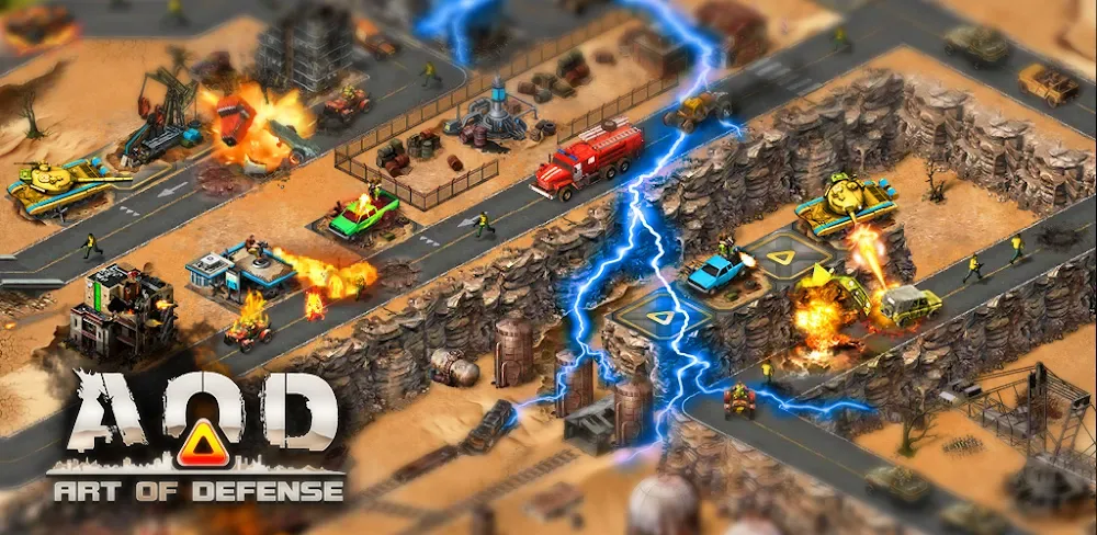 AOD - Art Of Defense. TD v2.9.2 MOD APK (One Hit Kill, High Earn Gold)