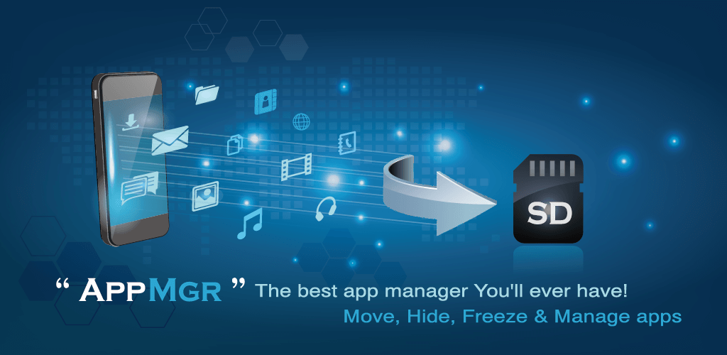 AppMgr Pro III v5.74 APK (Patched/Mod Extra)