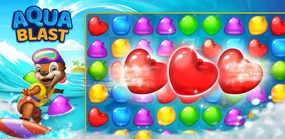 Aqua Blast: Match 3 Puzzle v2.2.9 MOD APK (Unlimited Money)
