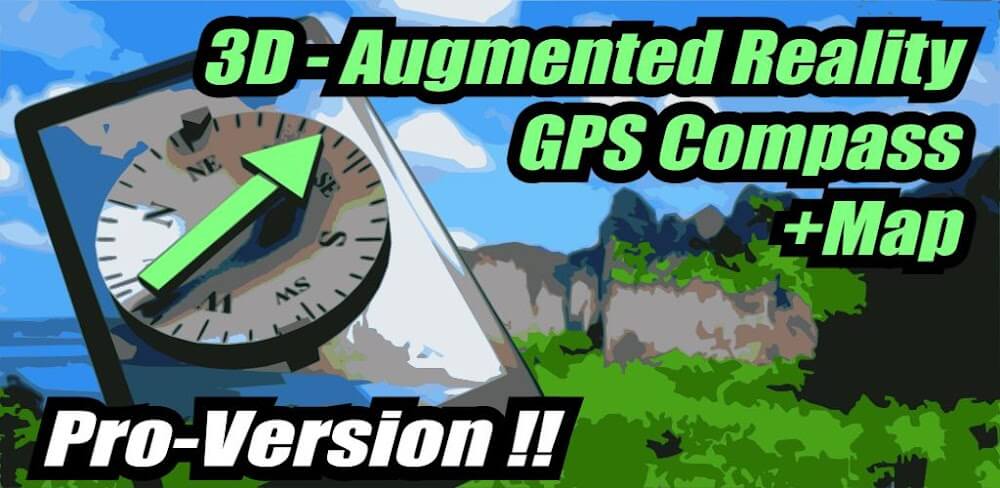 AR Compass PRO v1.8.1 APK (Full Paid, Patched)