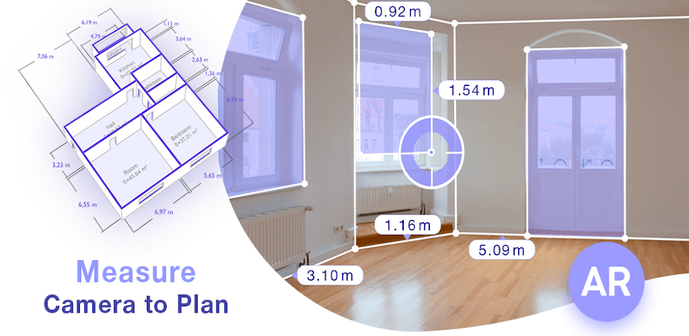 AR Plan 3D Tape Measure v4.10.4 MOD APK (Premium Unlocked)