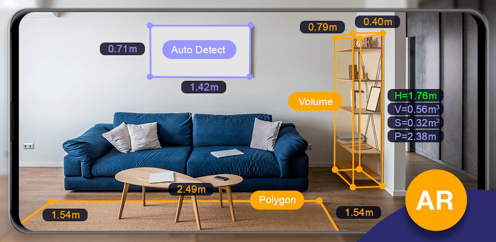 AR Ruler App v3.2.2 APK + MOD (Premium Unlocked)