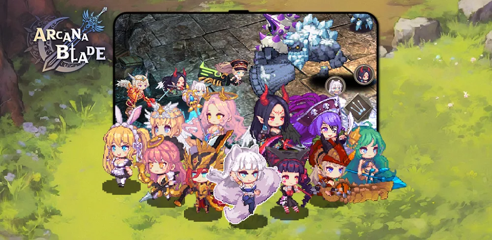 Arcana Blade : Idle RPG MOD APK v2.0.11 (Mega Mod)