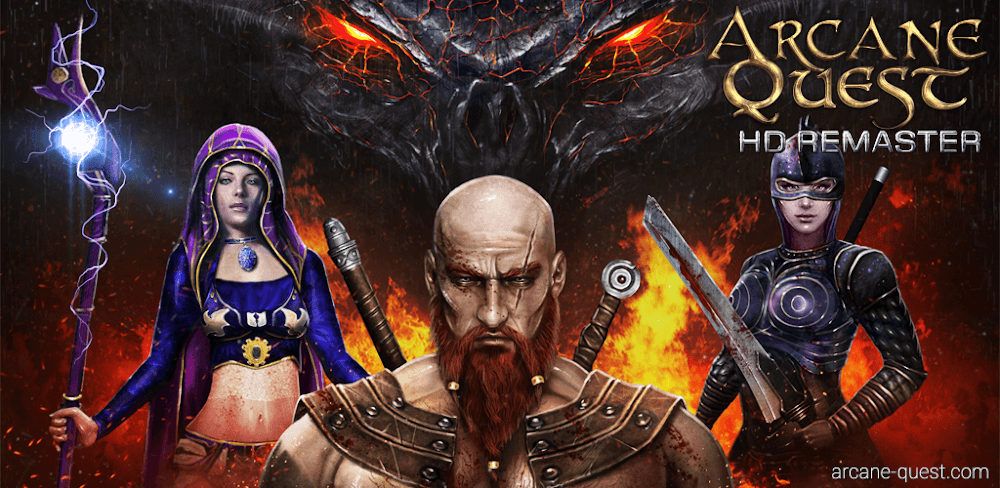 Arcane Quest HD v1.3.8 MOD APK (One Hit, God Mode)