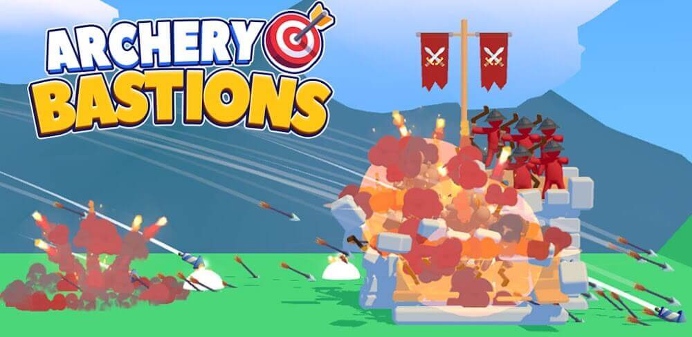 Archery Bastions: Castle War v0.4.7 MOD APK (Zoom Hack, Unlimited Boms, Coins)