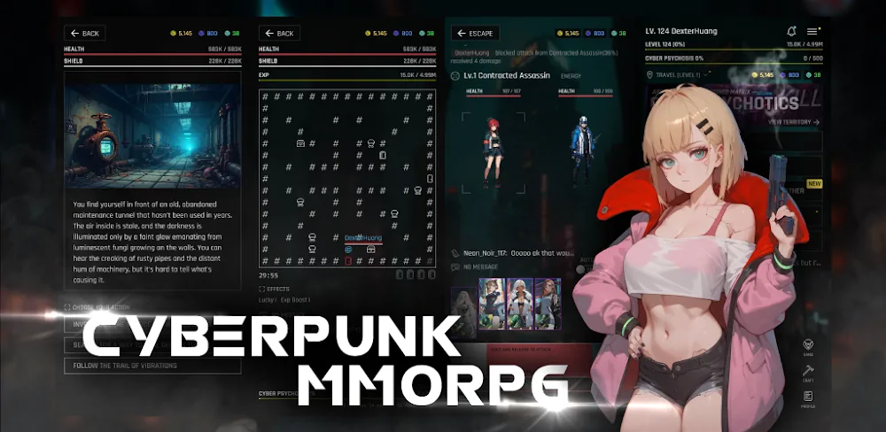 Arclight City: Cyberpunk RPG v452 MOD APK (Weak Enemy, No Ban)