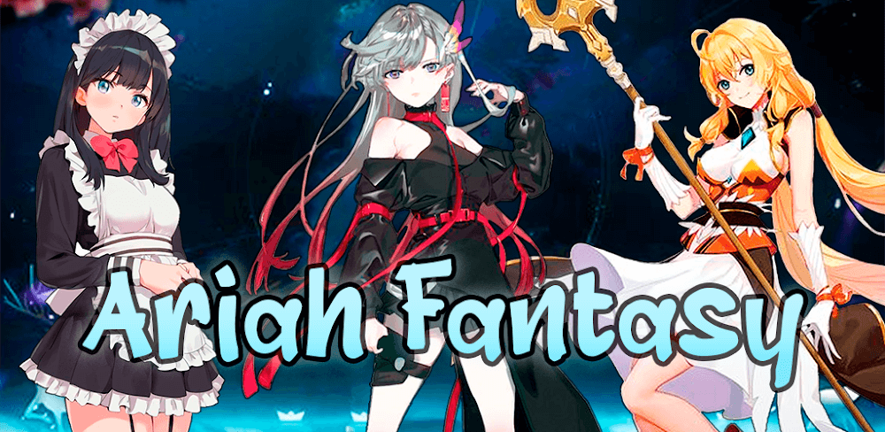 Ariah Fantasy RPG Waifu Gacha v1.1.1 MOD APK (Unlimited Money, God Mode)