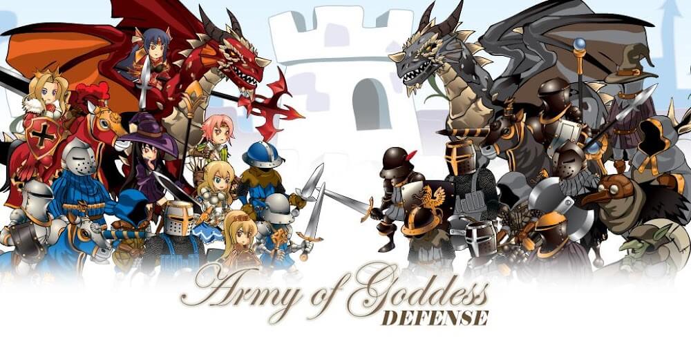 Army of Goddess Defense v2.2.1 MOD ẠPK (God Mode, Unlimited Crystals)