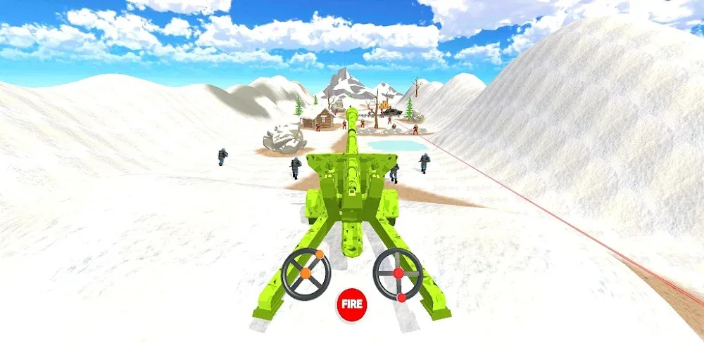 Artillery Man! v1.0.0 MOD APK (Menu, Unlimited Money, Auto Win)