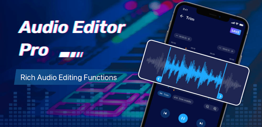 Audio Editor Pro v2.01.46.0209 MOD APK (VIP Unlocked)