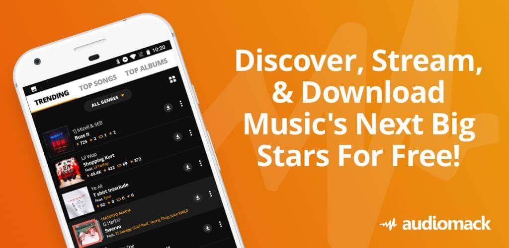 Audiomack v7.11.1 MOD APK (Premium Unlocked)