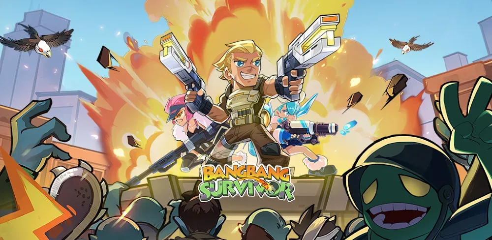 BangBang Survivor MOD APK v1.63 (Menu, Unlimited Skills)