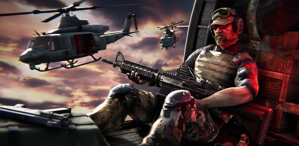 BattleStrike Gun Shooting v1.42 MOD APK (God Mode, Money, Unlocked Levels)