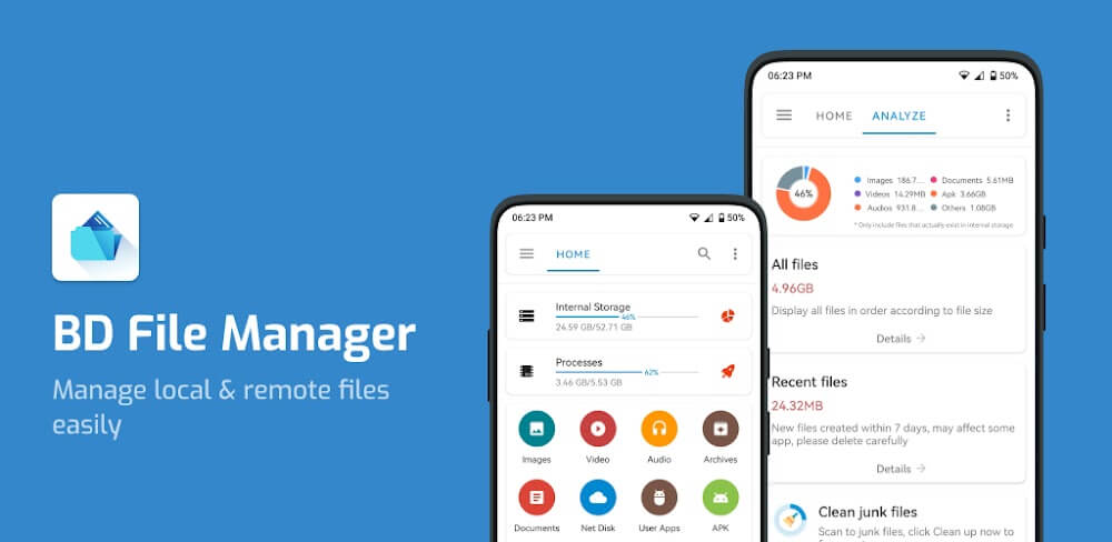 BD File Manager File Explorer v1.8.5.0 MOD APK (Premium Unlocked)