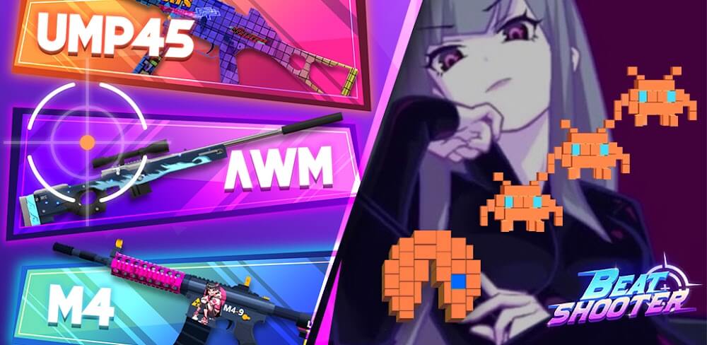 Beat Shooter v2.3.1 MOD APK (Unlocked Vip/Unlimited Money)