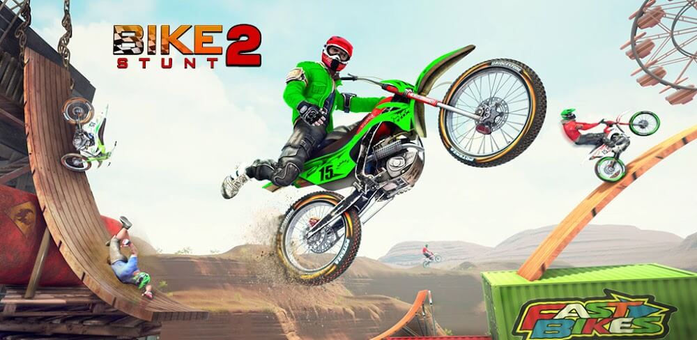Bike Stunt 2 v1.66.4 MOD APK (Unlimited Coins, Free Shopping)