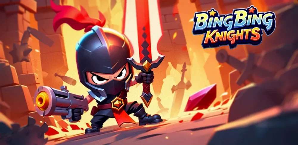 Bingbing Knights: Action Merge v2.5.0 MOD APK (Damage & Defense Multiplier, God Mode)
