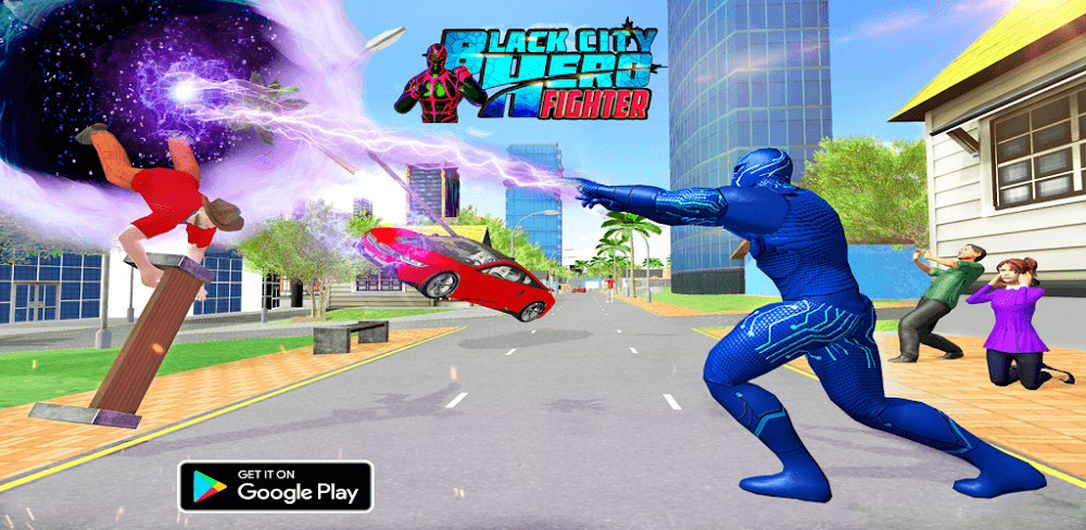 Black Hole Hero Superhero Game v10.8 MOD APK (Unlimited Money, Speed)