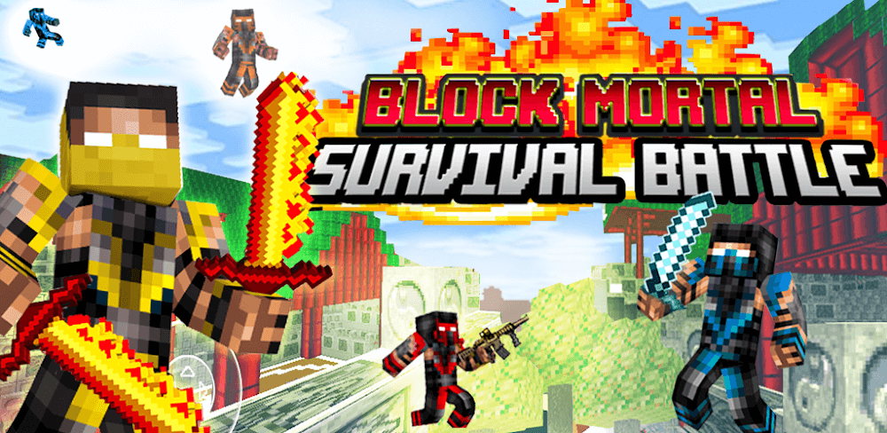 Block Mortal Survival Battle v1.64 MOD APK (Unlimited Money, Speed)