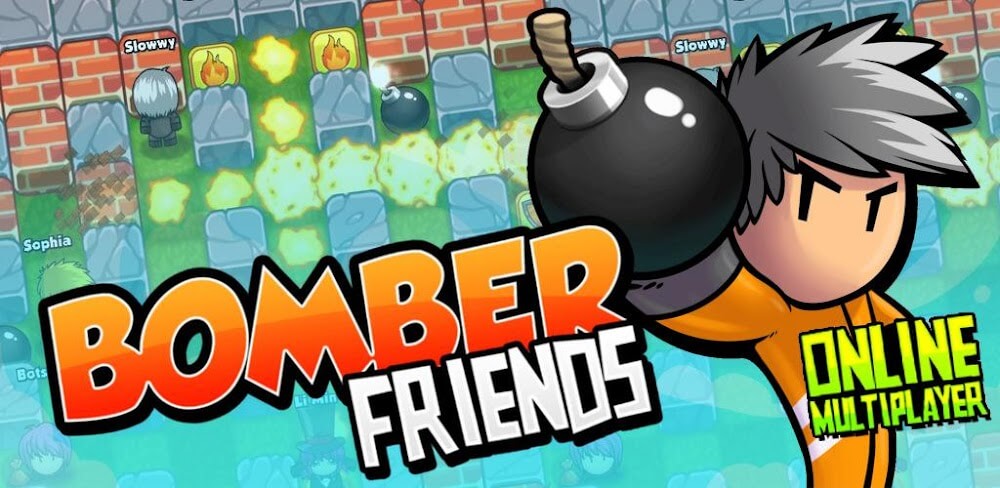 Bomber Friends v5.93 MOD APK (Dumb Enemies, Season Pass, Menu)