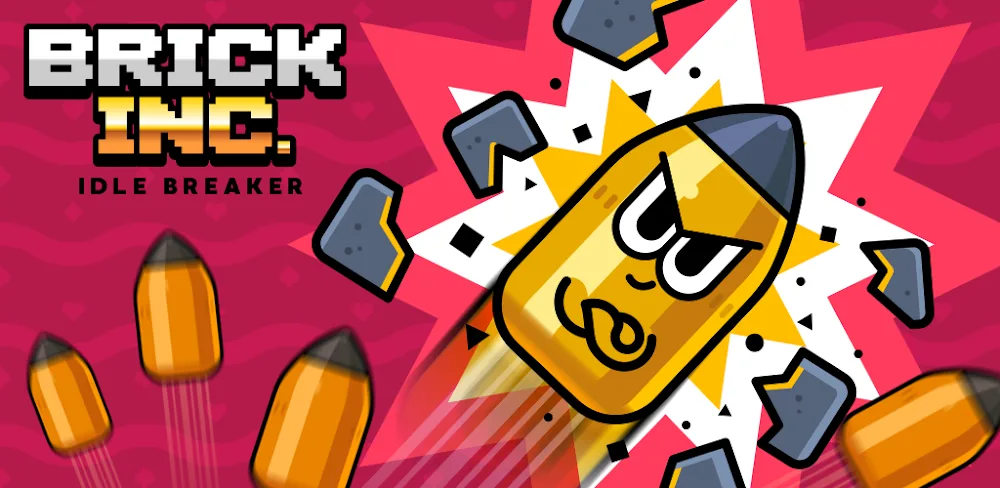 Brick Inc. Idle Breaker v2.3.12 MOD APK (Menu, Spent Gem = Earn Gem x2, Earn Gold x100, All Features Unlocked)