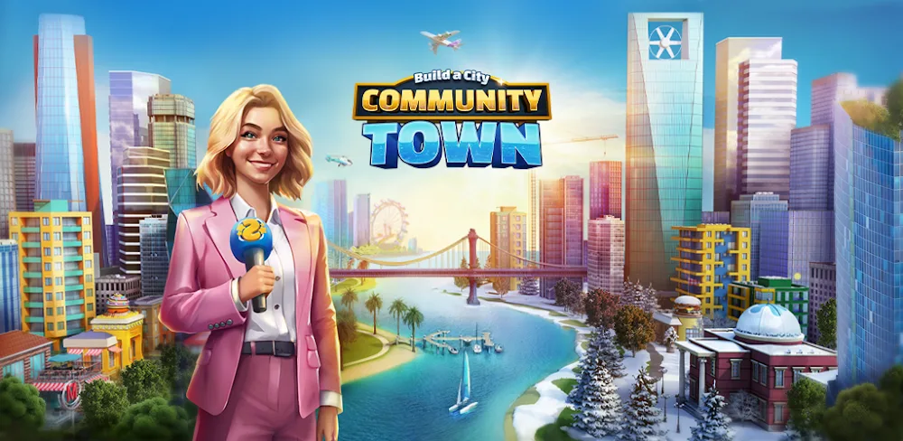 Build a City: Community Town v1.9.0 MOD APK (Unlimited Resources)