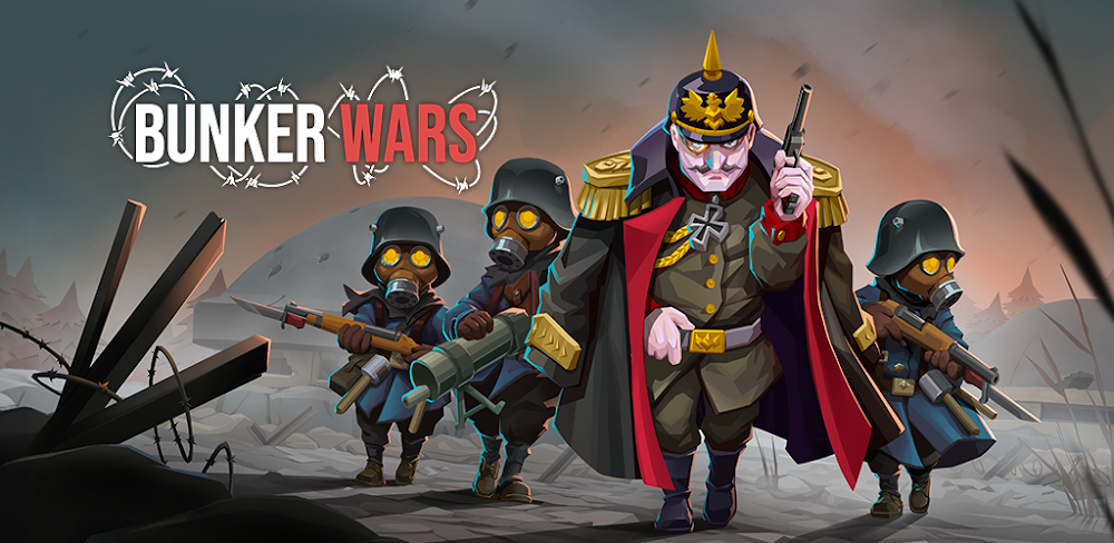 Bunker Wars: WW1 RTS Game v1.15.12 MOD APK (No Ads)
