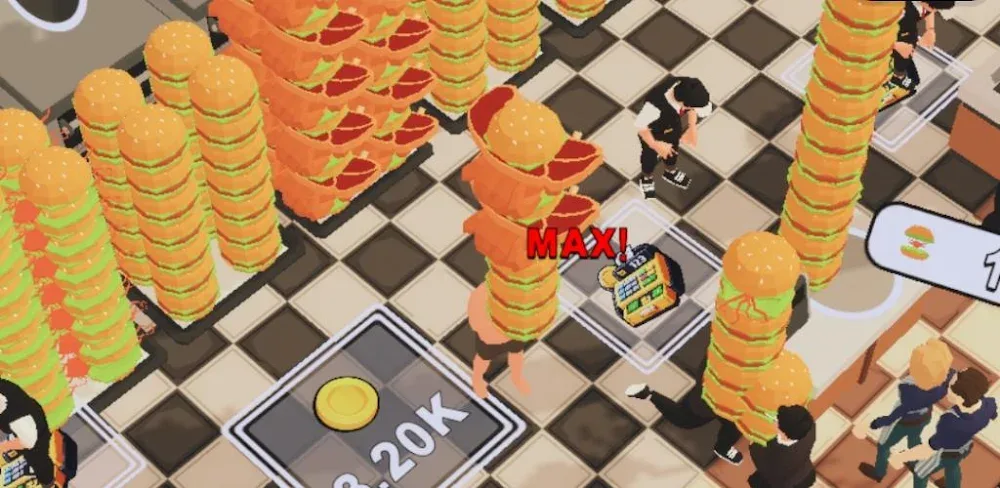 Burger CEO MOD APK V0.3.0(Menu, Unlimited All)