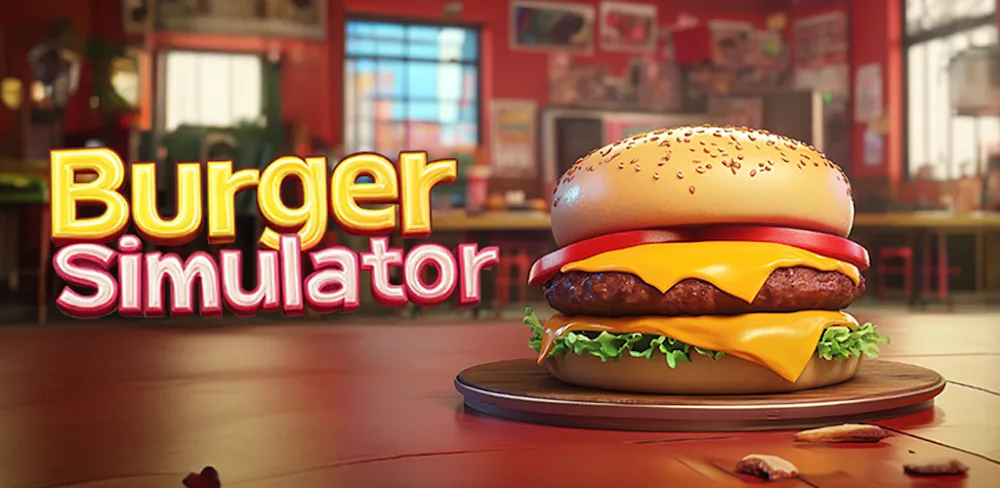 Burger Simulator! v20.4.0 MOD APK (Menu, Unlimited All)