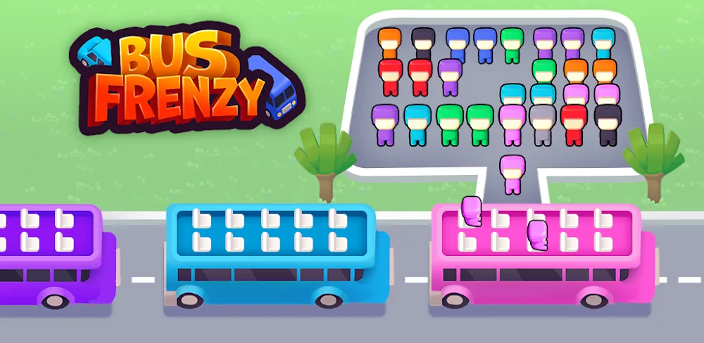 Bus Frenzy v9.32 MOD APK (Unlimited Money, Remove Ads)