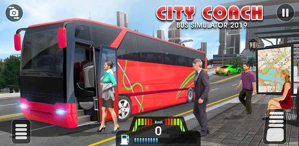 Bus Simulator - Bus Games 3D v1.5.8 MOD APK (Speed Map)