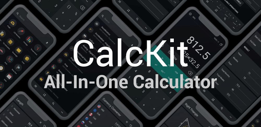 CalcKit: All-In-One Calculator v7.3.0 APK + MOD (Premium Unlocked)