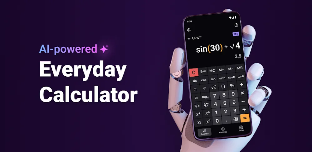 Calculator One v3.0.4 MOD APK (Premium Unlocked)