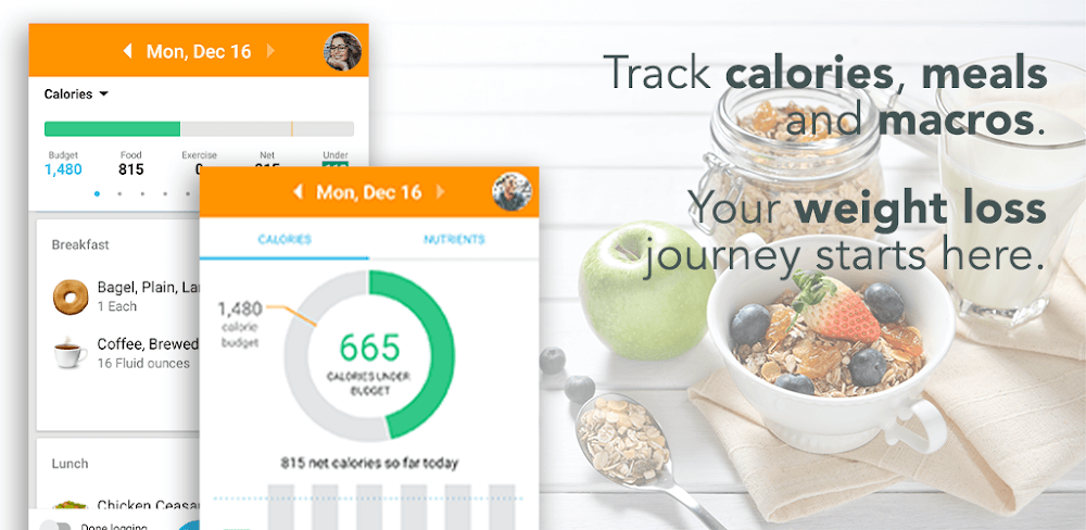 Calorie Counter by Lose It! v4.40.0 MOD APK (Subscribed Unlocked)