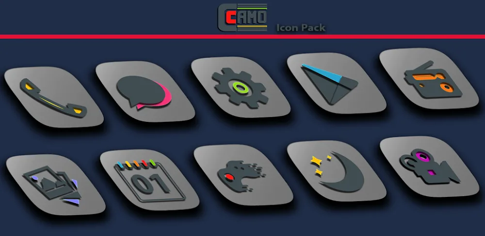 Camo Light Icon Pack v1.7.3 APK (Full Version)
